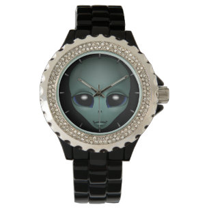Montre Alien Watch Cute Grey Alien ET Alien Wrist Watch