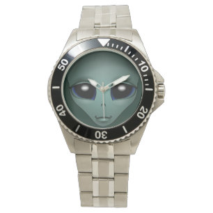 Montre Alien Watch Cute Grey Alien ET Alien Wrist Watch