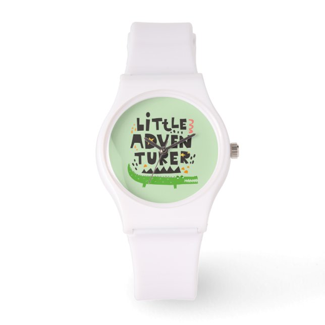 Montre Alligator petit aventurier (Recto)