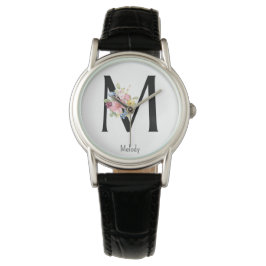 Montre Alphabet de fleurs sauvages M Watch
