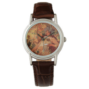 Montre Alphonse Mucha, Quatre Saisons, Automne