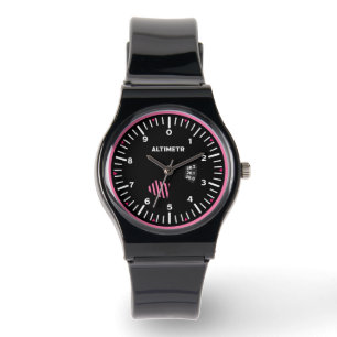 Montre Altimetr Lady Geek de l'aviation
