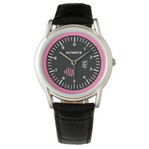Montre Altimetr Lady Geek de l'aviation