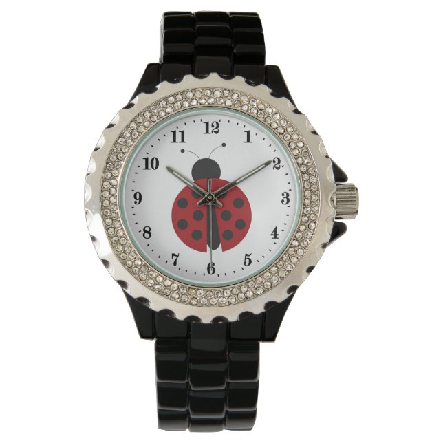 Montre Amateur de bogues de dame mignonne (devant)