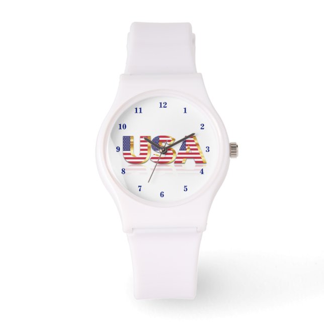 Montre American Flag Watch Patriotic (Recto)