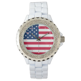 Montre American Flag Watch Patriotic