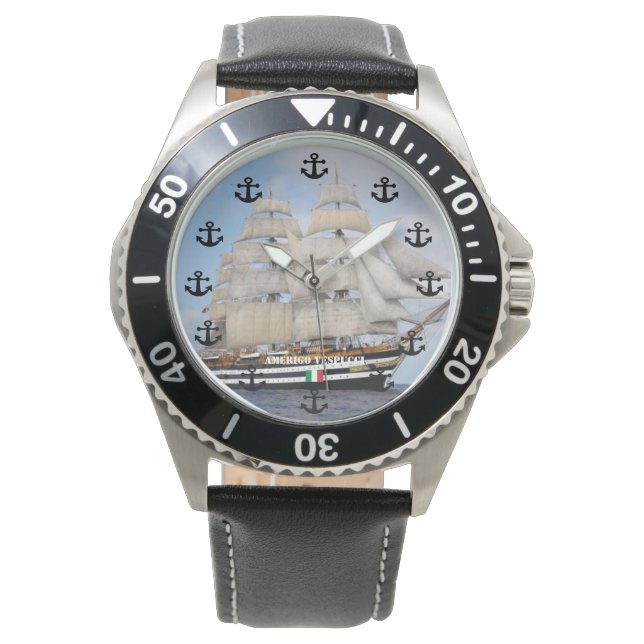 Montre Amerigo Vespucci Tall Ship Wrist Watch (devant)