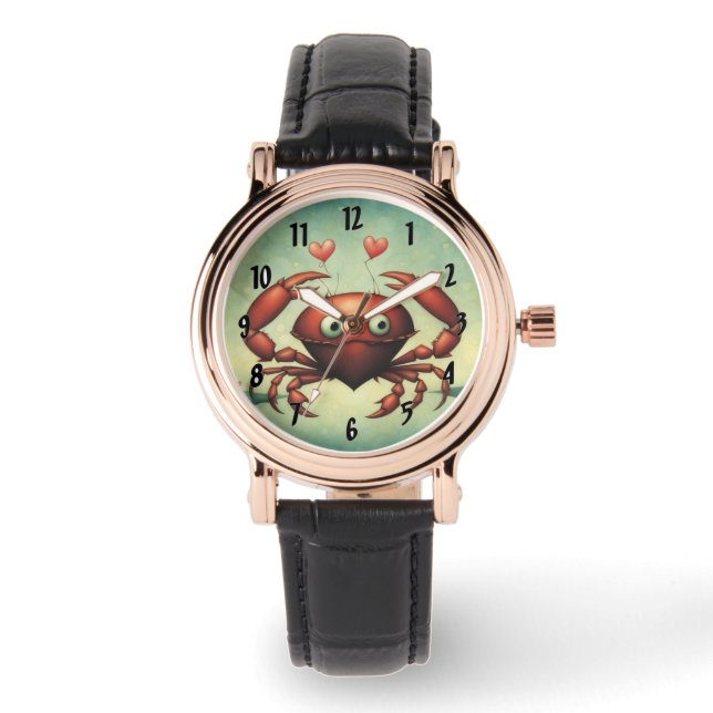 Montre Amour du crabe (Recto)