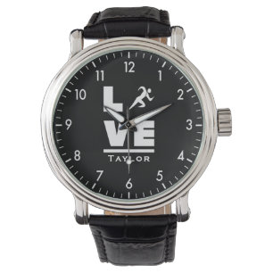 Montre Amour Et Vie Athlétisme Piste Et Ventilateur De Sp