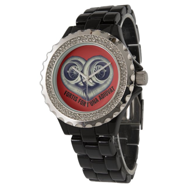 MONTRE AMOUR : FORTIS FORTUNA AUDIVAT WATAT (Incliné)