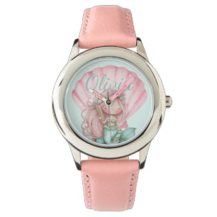 Montre Amoureux de Coquillages de Sirène Nom