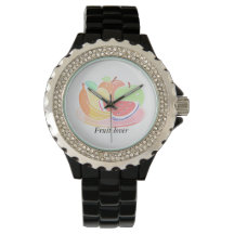 Montre amoureux des fruits