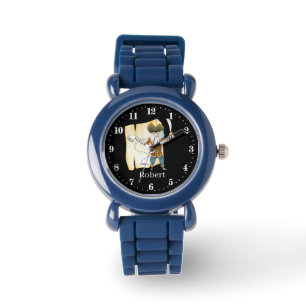 Montre amoureux des pirates, amusez-vous, ajoutez un nom