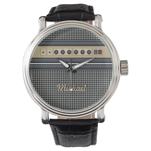 Montre Amplificateur sonore de la guitare (devant)