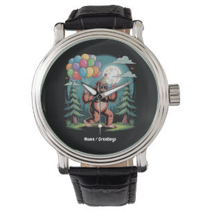Montre Amusant Bigfoot fête d'anniversaire Bash Balloons