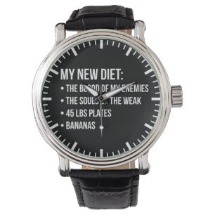 Montre Amusant Humour d'entraînement de nouveauté - Mon n
