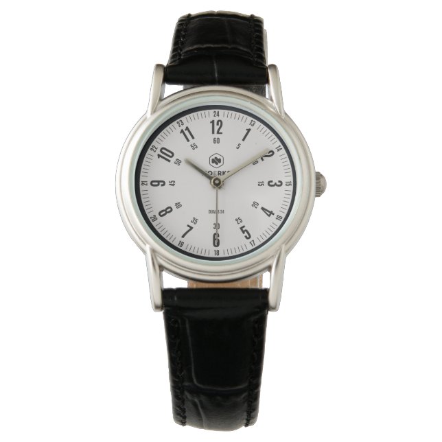 Montre analogique minimaliste Dualis 24 (devant)