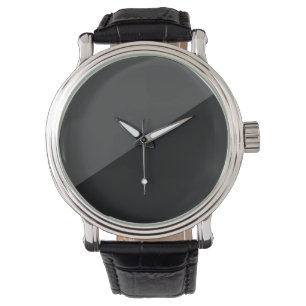 Montre Anarcho Nihilism drapeau symbole anarchie punk