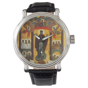 Montre Ancienne icône russe L'Intercession