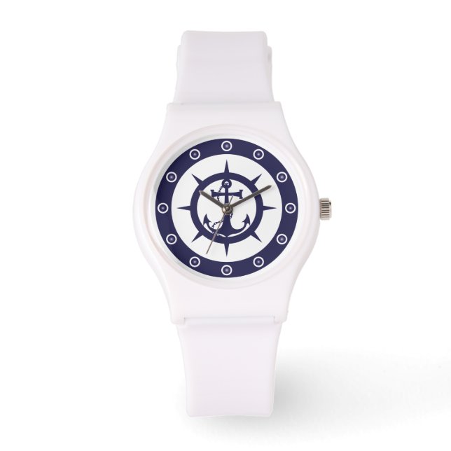 Montre Ancre nautique (Recto)