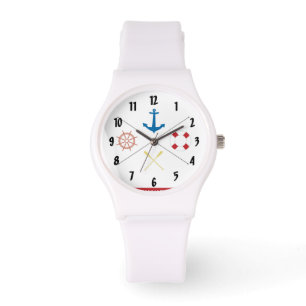 Montre Ancre nautique voilier bateau à voile Ore Steeri W
