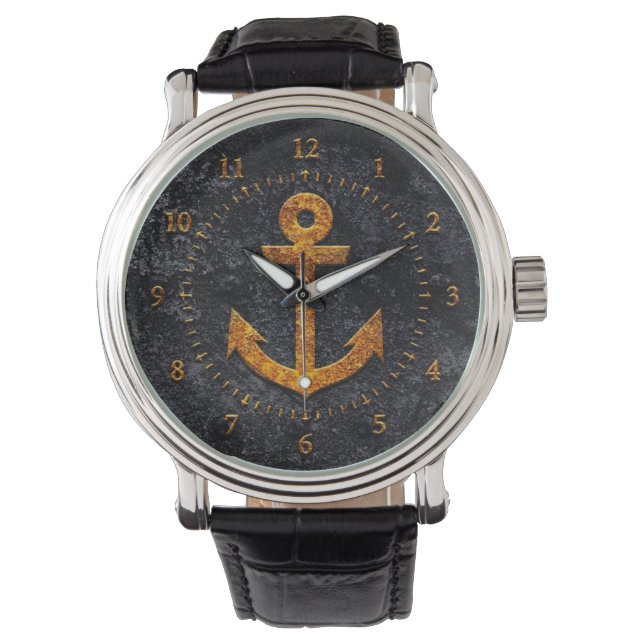 Montre Ancre rouillée (devant)