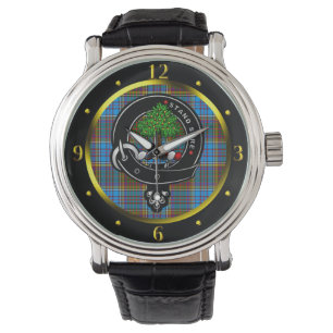 Montre Anderson Clan Badge & Tartan
