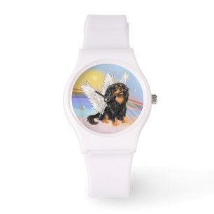 Montre Ange cavalier (noir/bronzé)-(R)