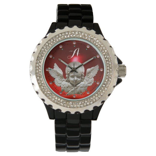 Montre ANGE DE RENAISSANCE FLORENTINE, Monogramme de rubi (devant)