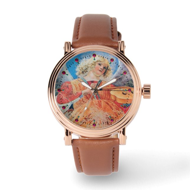 MONTRE ANGE MUSICAL / GÈMES D'ATHYST ROSE (Recto)