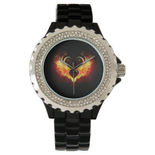 Montre Angel Fire Heart with Wings