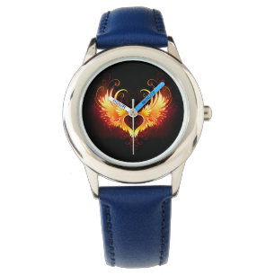 Montre Angel Fire Heart with Wings