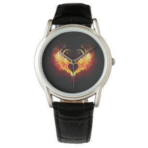 Montre Angel Fire Heart with Wings