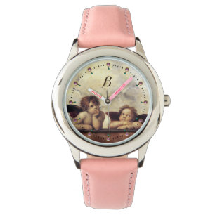 Montre ANGELS DE RENAISSANCE /Cherubs ailés Monogramme