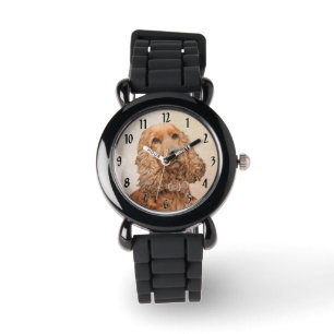 Montre Anglais Cocker Peinture Espagnole - Art Chien orig