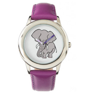 Montre Animal en voie de disparition - ELEPHANT - Sauvez