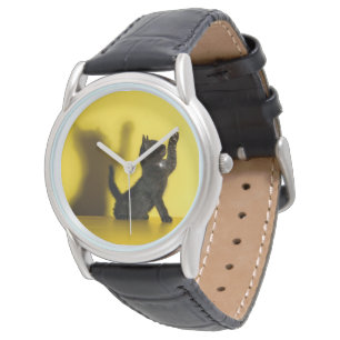Montre Animaux de bébés cutest   Black Cat Jouer