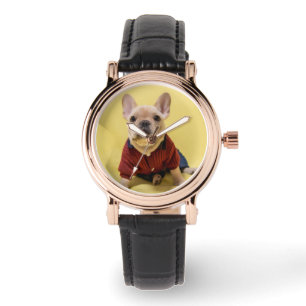Montre Animaux de bébés cutest   French Bulldog habillé
