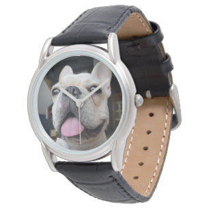 Montre Animaux de bébés cutest Le visage de Bulldog