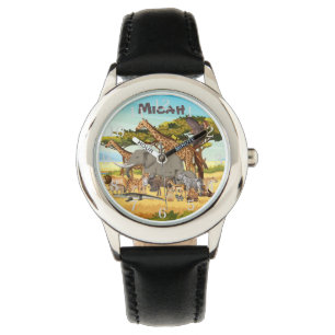 Montre Animaux personnalisés d'Afrique