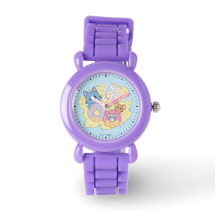 Montre Anime Donut délice avec Tom, Jerry et Tuffy