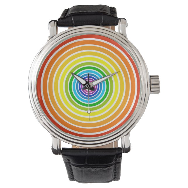 Montre Anneaux arc-en-ciel (devant)