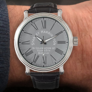 Montre Anniversaire 65 ans
