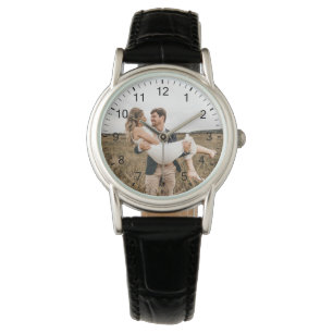 Montre Anniversaire photo Mariage moderne Elégant