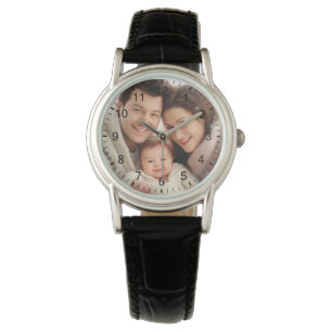 Montre Anniversaire photo Mariage moderne Elégant