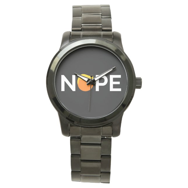 Montre Anti-Trump - Nope Edition (devant)