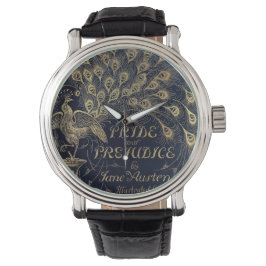 Montre Antique Jane Austen Fierté et préjugé Peacock