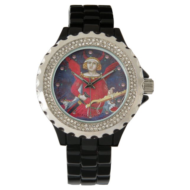 Montre Antiquités Renaissance Tarots /THE DEVIL Pride Dét (devant)