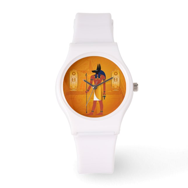 Montre Anubis, dieu égyptien antique (Recto)