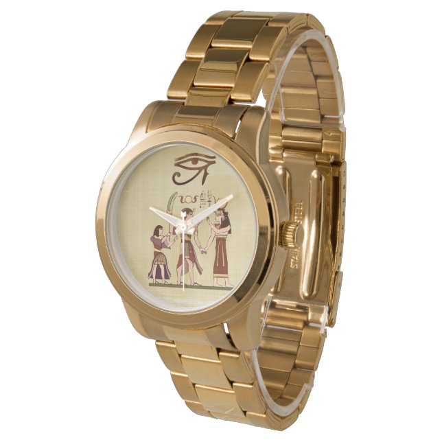 Montre Appel aux dieux Art populaire égyptien (Incliné)